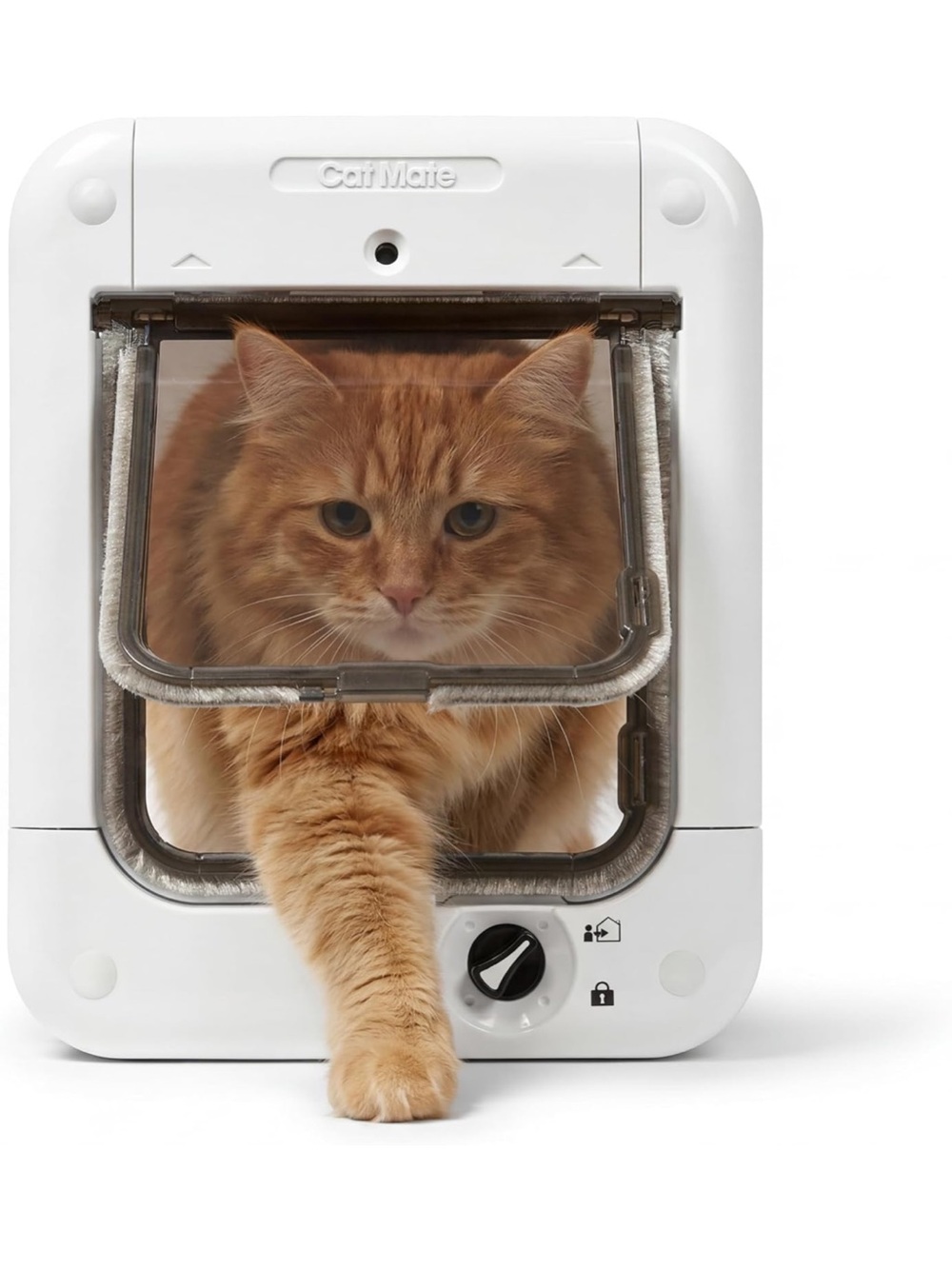 Closer Pets Cat Mate Microchip Cat Flap 360W White NEW